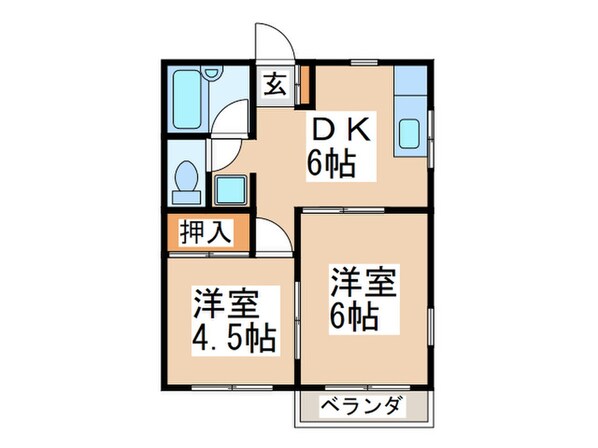 梅が丘グリーン・フラットの物件間取画像